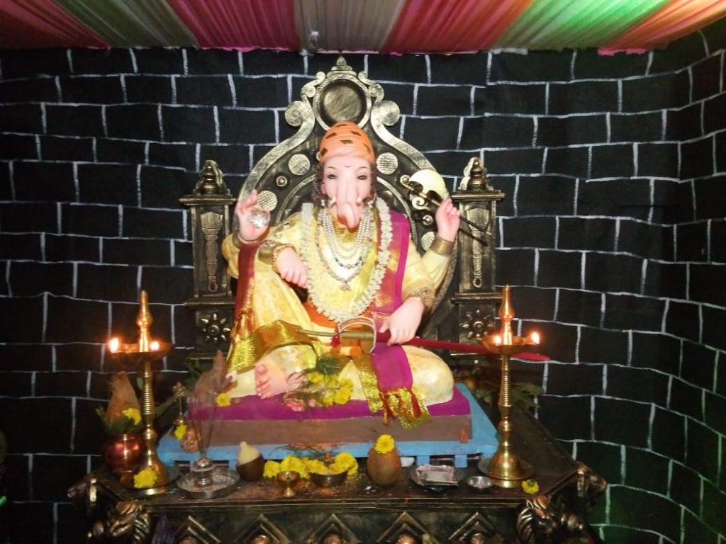 Chatrapati Shivaji Maharaj Bappas Idol Ganapati Bappa Morya 